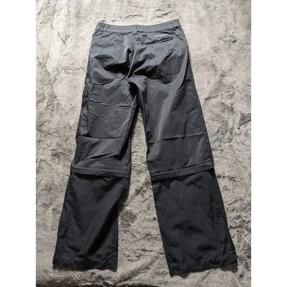 Volcom Nylon Outdoor Convertible Pants Women's Size 5 Black